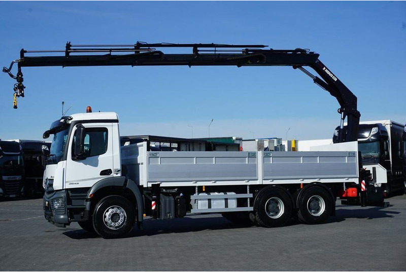 Mercedes-Benz AROCS / 2643 / 6 X 4 / SKRZYNIOWY + HDS / HIAB 228 E – 4 / WYS. - Камион со платформа, Камион со кран: слика 3 Mercedes-Benz AROCS / 2643 / 6 X 4 / SKRZYNIOWY + HDS / HIAB 228 E – 4 / WYS. - Камион со платформа, Камион со кран: слика 3