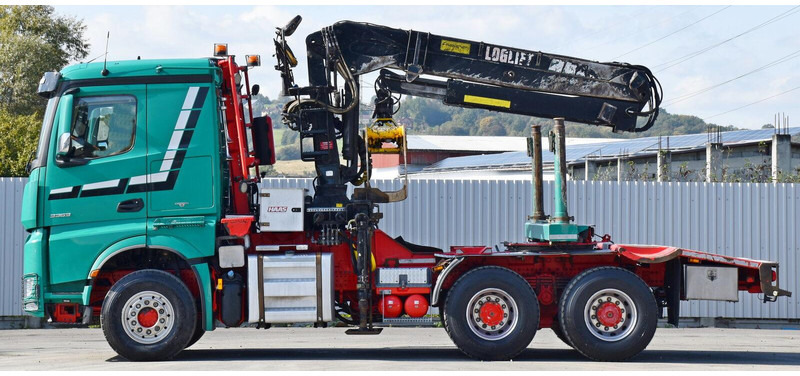 Mercedes-Benz AROCS 3363 *HOLZTRANSPORTER * LOGLIFT 251S /6x4 - Камион за дрва, Камион со кран: слика 5 Mercedes-Benz AROCS 3363 *HOLZTRANSPORTER * LOGLIFT 251S /6x4 - Камион за дрва, Камион со кран: слика 5