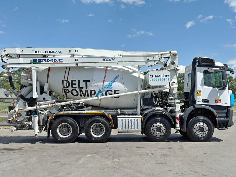 Mercedes-Benz AROCS 3743 * Betonpumpe + FUNK * 8x4 * TOP - Камион миксер за бетон: слика 5 Mercedes-Benz AROCS 3743 * Betonpumpe + FUNK * 8x4 * TOP - Камион миксер за бетон: слика 5