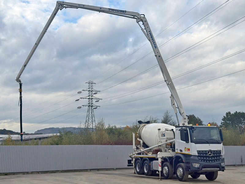 Mercedes-Benz AROCS 3743 * Betonpumpe + FUNK * 8x4 * TOP - Камион со бетонска пумпа: слика 3 Mercedes-Benz AROCS 3743 * Betonpumpe + FUNK * 8x4 * TOP - Камион со бетонска пумпа: слика 3