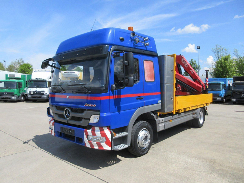 Mercedes-Benz ATEGO 1224 L - Камион со платформа, Камион со кран: слика 2 Mercedes-Benz ATEGO 1224 L - Камион со платформа, Камион со кран: слика 2