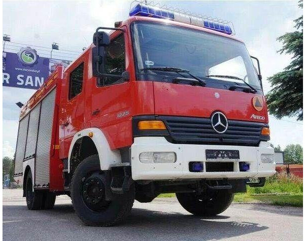 Mercedes-Benz ATEGO 1225 Firebrigade Feuerwehr - Противпожарен камион: слика 1 Mercedes-Benz ATEGO 1225 Firebrigade Feuerwehr - Противпожарен камион: слика 1