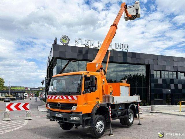 Mercedes-Benz ATEGO 4x4 1018 WUMAG WT 170 Platform Lift 17m - Камион со подигачка кошница: слика 1 Mercedes-Benz ATEGO 4x4 1018 WUMAG WT 170 Platform Lift 17m - Камион со подигачка кошница: слика 1