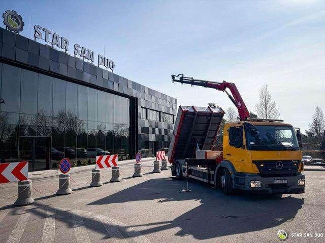 Mercedes-Benz AXOR 1824 4x2 HMF 975 HDS Crane Rotator Kipper - Кипер, Камион со кран: слика 5 Mercedes-Benz AXOR 1824 4x2 HMF 975 HDS Crane Rotator Kipper - Кипер, Камион со кран: слика 5