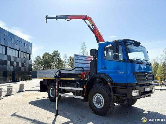 Mercedes-Benz AXOR 1824 4x4 PALFINGER PK 8500 Crane Kran - Кипер, Камион со кран: слика 2 Mercedes-Benz AXOR 1824 4x4 PALFINGER PK 8500 Crane Kran - Кипер, Камион со кран: слика 2