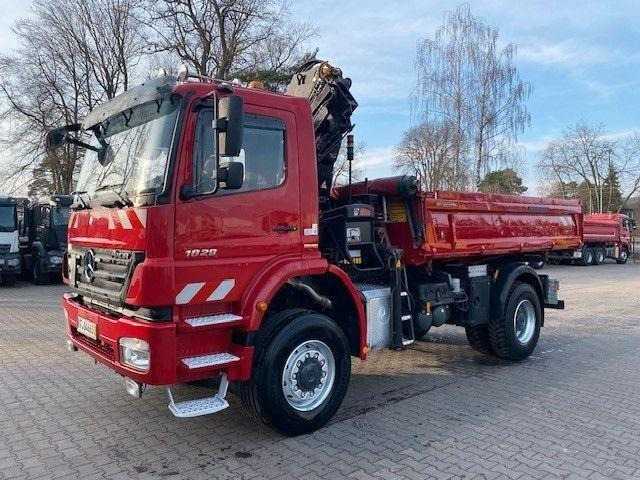 Mercedes-Benz AXOR 1829 - Кипер, Камион со кран: слика 4 Mercedes-Benz AXOR 1829 - Кипер, Камион со кран: слика 4