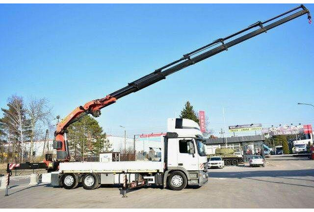 Mercedes-Benz Actros 2546 6x2 Palfinger PK 53002 Crane Kran - Камион со платформа, Камион со кран: слика 3 Mercedes-Benz Actros 2546 6x2 Palfinger PK 53002 Crane Kran - Камион со платформа, Камион со кран: слика 3
