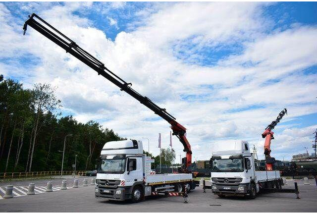 Mercedes-Benz Actros 2546 6x2 Palfinger PK 53002 Crane Kran - Камион со платформа, Камион со кран: слика 4 Mercedes-Benz Actros 2546 6x2 Palfinger PK 53002 Crane Kran - Камион со платформа, Камион со кран: слика 4