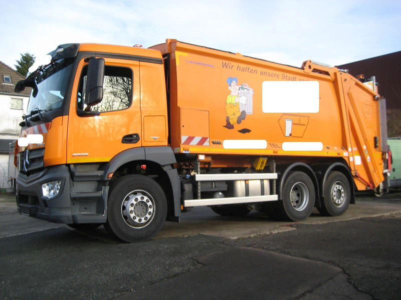Mercedes-Benz Antos 2533 Garbage truck Terberg Olympus 20W - Камион за ѓубре: слика 1 Mercedes-Benz Antos 2533 Garbage truck Terberg Olympus 20W - Камион за ѓубре: слика 1
