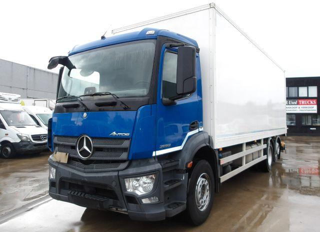 Mercedes-Benz Antos 2832 Koffer + tail lift 6x2 - Камион сандучар: слика 1 Mercedes-Benz Antos 2832 Koffer + tail lift 6x2 - Камион сандучар: слика 1
