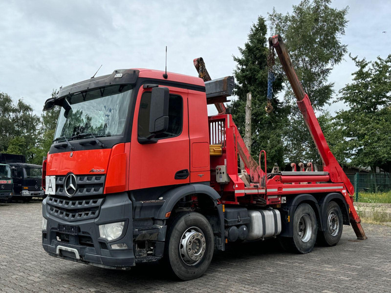 Mercedes-Benz Arocs 2536 BL 6x2/Funkfernbe./VDL-ASK 18 TK - Транспортер на контејнер/ Камион со променливо тело, Камион со кран: слика 3 Mercedes-Benz Arocs 2536 BL 6x2/Funkfernbe./VDL-ASK 18 TK - Транспортер на контејнер/ Камион со променливо тело, Камион со кран: слика 3
