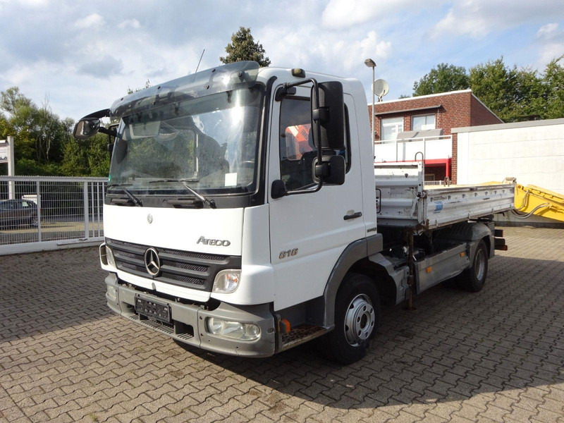Mercedes-Benz Atego 818 3 way Meiller tipper + crane Terex 36.2 - Комби кипер: слика 2 Mercedes-Benz Atego 818 3 way Meiller tipper + crane Terex 36.2 - Комби кипер: слика 2
