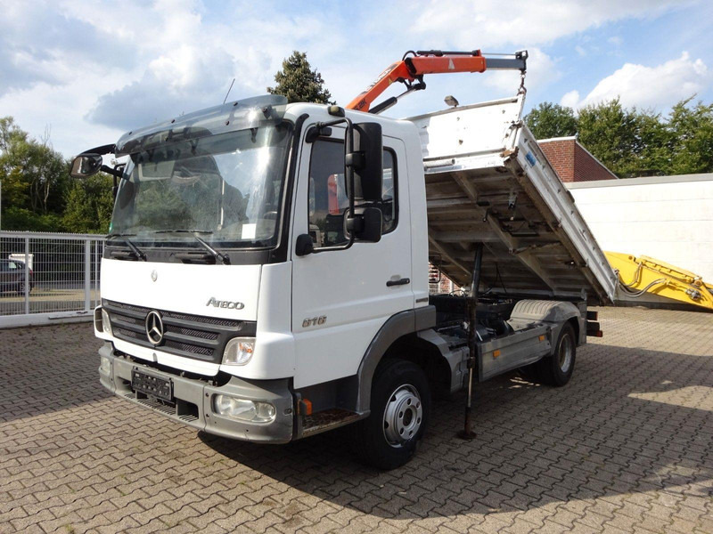 Mercedes-Benz Atego 818 3 way Meiller tipper + crane Terex 36.2 - Комби кипер: слика 3 Mercedes-Benz Atego 818 3 way Meiller tipper + crane Terex 36.2 - Комби кипер: слика 3