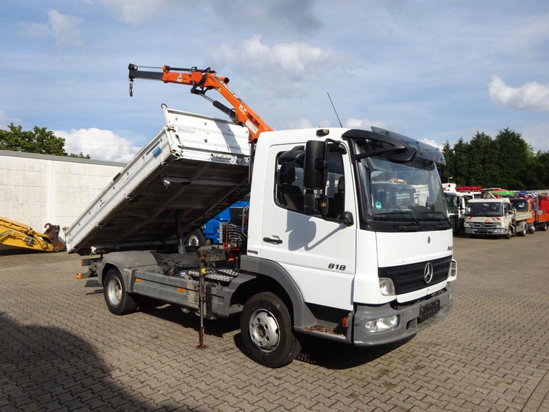 Mercedes-Benz Atego 818 3 way Meiller tipper + crane Terex 36.2 - Комби кипер: слика 4 Mercedes-Benz Atego 818 3 way Meiller tipper + crane Terex 36.2 - Комби кипер: слика 4