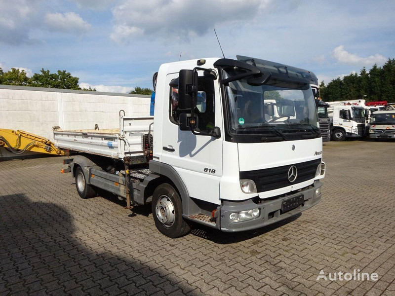 Mercedes-Benz Atego 818 - 3 way tipper+crane - Кипер, Камион со кран: слика 5 Mercedes-Benz Atego 818 - 3 way tipper+crane - Кипер, Камион со кран: слика 5