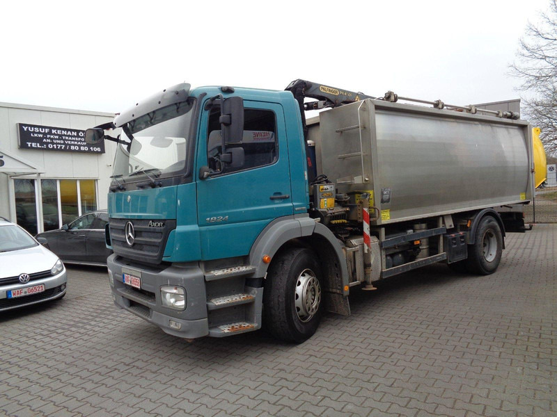 Mercedes-Benz Axor 1824 Tipper Crane Palfinger PK 4501 - Кипер, Камион со кран: слика 1 Mercedes-Benz Axor 1824 Tipper Crane Palfinger PK 4501 - Кипер, Камион со кран: слика 1