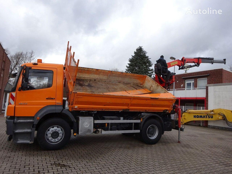 Mercedes-Benz Axor 1833 - 2 way tipper+crane - Кипер, Камион со кран: слика 3 Mercedes-Benz Axor 1833 - 2 way tipper+crane - Кипер, Камион со кран: слика 3