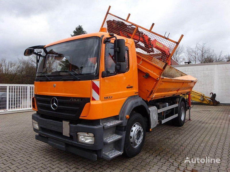 Mercedes-Benz Axor 1833 - Кипер, Камион со кран: слика 2 Mercedes-Benz Axor 1833 - Кипер, Камион со кран: слика 2