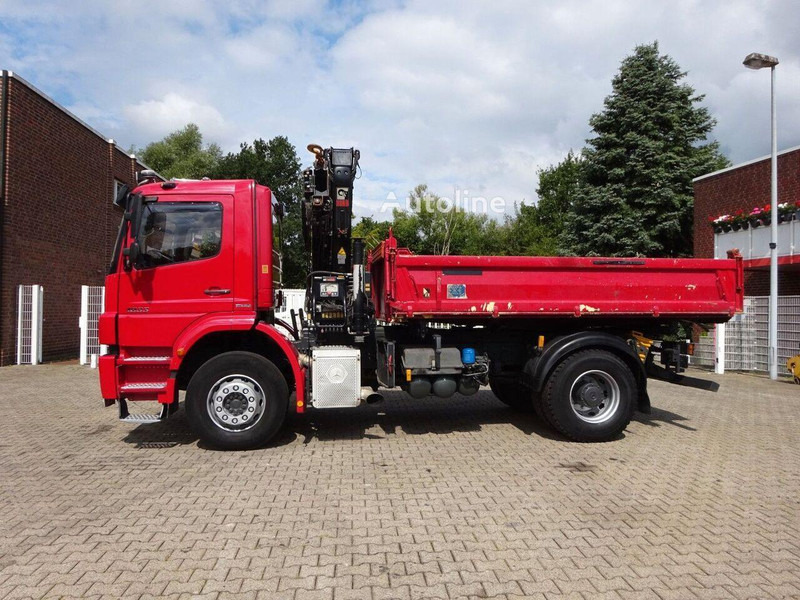 Mercedes-Benz Axor 1833 - Tipper+crane - Кипер, Камион со кран: слика 2 Mercedes-Benz Axor 1833 - Tipper+crane - Кипер, Камион со кран: слика 2