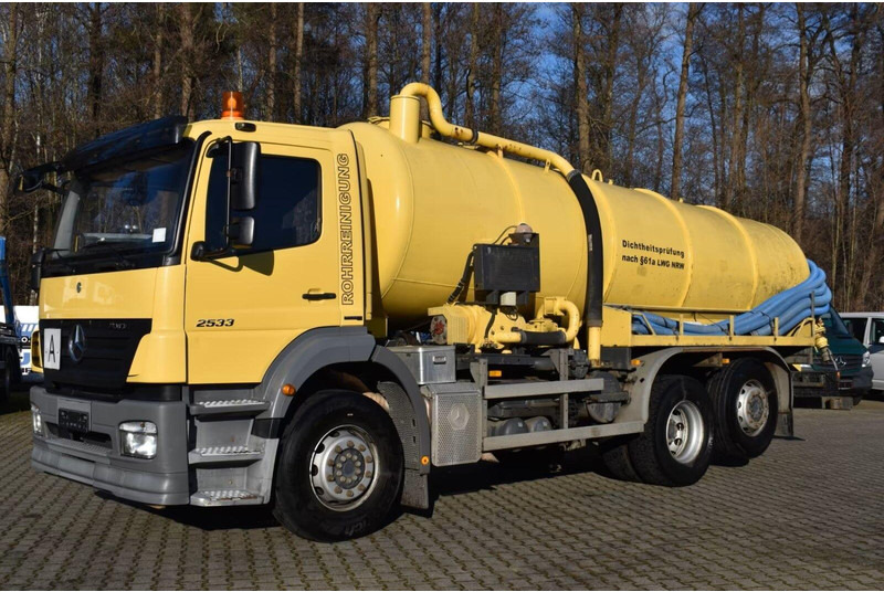 Mercedes-Benz Axor 2533 - Vacuum truck - Вакуумски камион: слика 1 Mercedes-Benz Axor 2533 - Vacuum truck - Вакуумски камион: слика 1