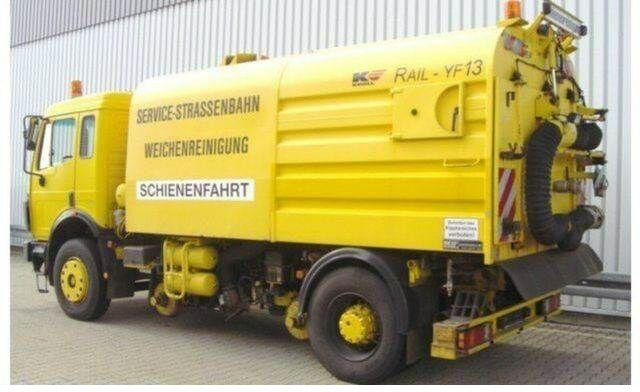 Mercedes-Benz SK 1820 4x2 Schienenreinigungs Kehrmaschine RAIL - Возило за метење: слика 3 Mercedes-Benz SK 1820 4x2 Schienenreinigungs Kehrmaschine RAIL - Возило за метење: слика 3
