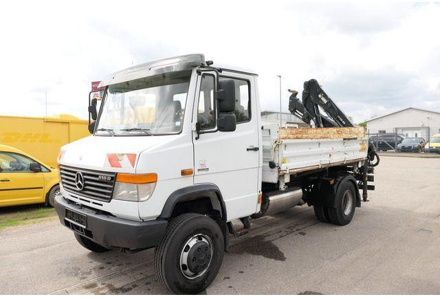 Mercedes-Benz Vario 816D - Кипер, Камион со кран: слика 1 Mercedes-Benz Vario 816D - Кипер, Камион со кран: слика 1