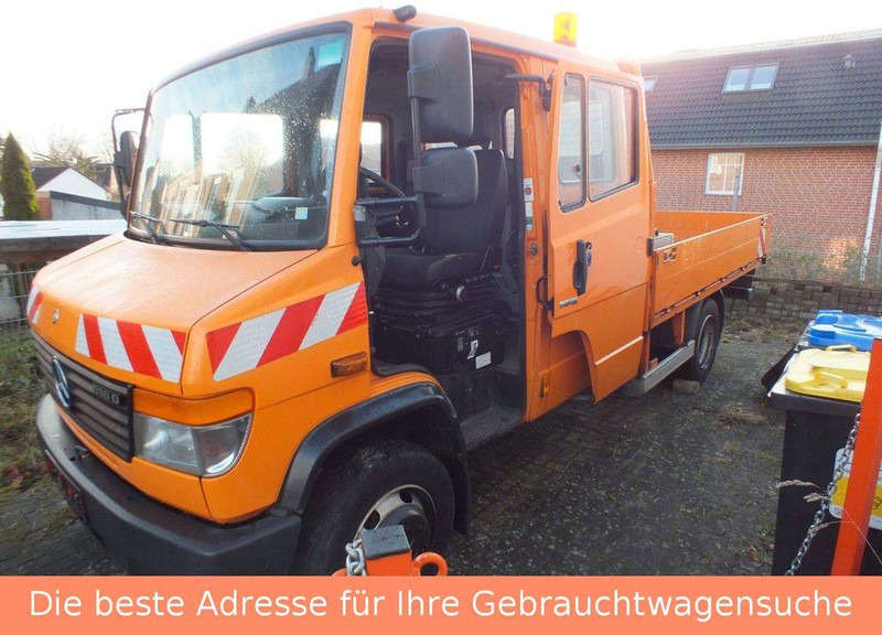 Mercedes-Benz Viaro FGDK / 816 D OM 904 LA - Камион со платформа, Камион со кран: слика 1 Mercedes-Benz Viaro FGDK / 816 D OM 904 LA - Камион со платформа, Камион со кран: слика 1