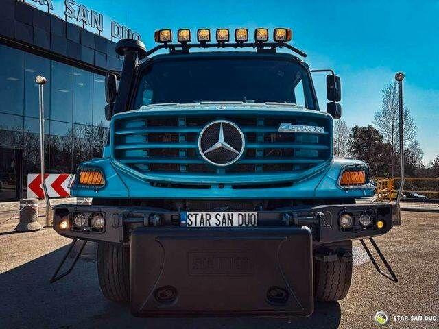 Mercedes-Benz Zetros 1833 4x4 Kipper Camper Chassis - Камион со кабинска шасија, Камион со кран: слика 3 Mercedes-Benz Zetros 1833 4x4 Kipper Camper Chassis - Камион со кабинска шасија, Камион со кран: слика 3