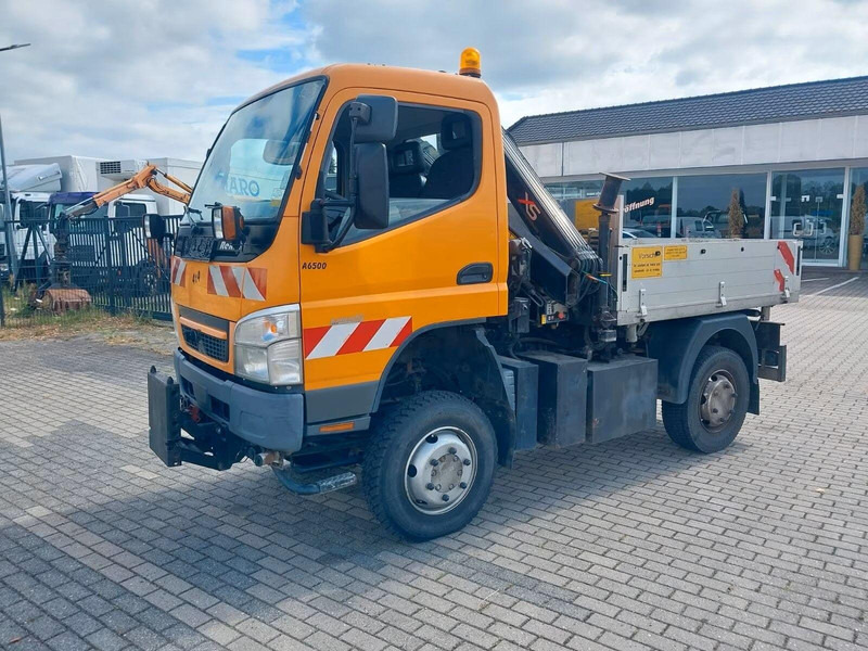 Mitsubishi Pfau Rexter A6500 - Tipper truck + crane - Кипер, Камион со кран: слика 1 Mitsubishi Pfau Rexter A6500 - Tipper truck + crane - Кипер, Камион со кран: слика 1
