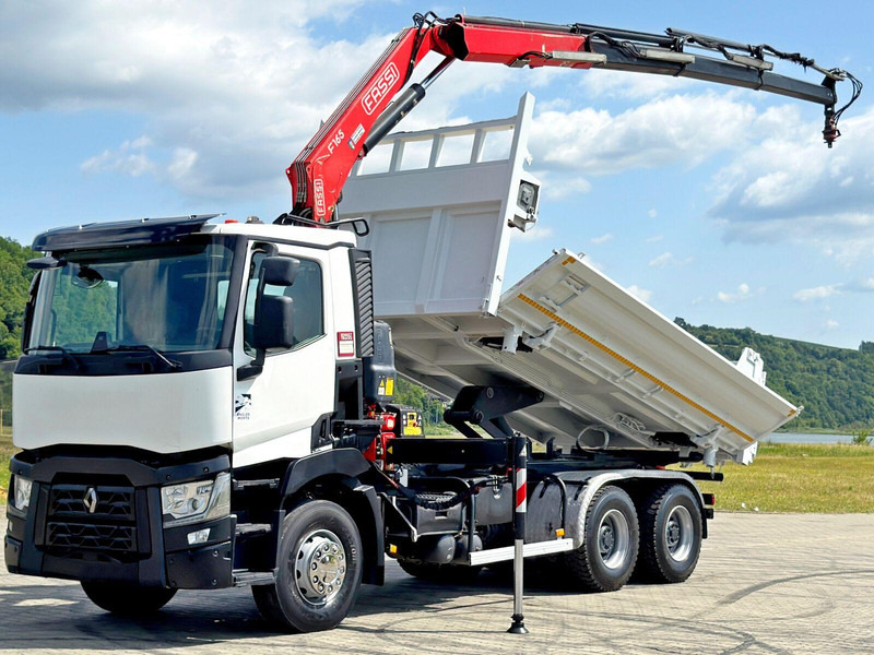 Renault C 430 * FASSI F165A.0.23 + FUNK * 6x4 - Кипер, Камион со кран: слика 3 Renault C 430 * FASSI F165A.0.23 + FUNK * 6x4 - Кипер, Камион со кран: слика 3