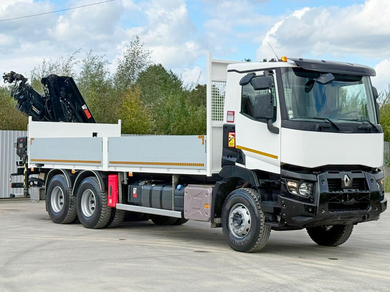 Renault C 430 *HIAB X - HIPRO 192 ES -4 + FUNK* 6x4 - Камион со платформа, Камион со кран: слика 4 Renault C 430 *HIAB X - HIPRO 192 ES -4 + FUNK* 6x4 - Камион со платформа, Камион со кран: слика 4