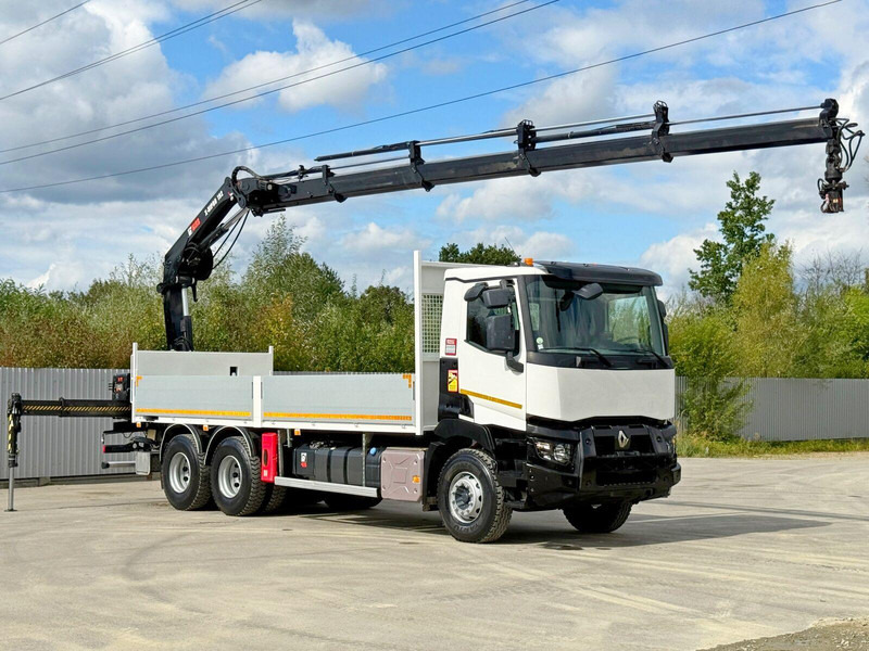 Renault C 430 *HIAB X - HIPRO 192 ES -4 + FUNK* 6x4 - Камион со платформа, Камион со кран: слика 2 Renault C 430 *HIAB X - HIPRO 192 ES -4 + FUNK* 6x4 - Камион со платформа, Камион со кран: слика 2