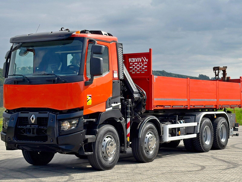 Renault C 430 *KIPPER 6,80m* HIAB X-HIDUO 188 ES-4 * 8x4 - Кипер, Камион со кран: слика 3 Renault C 430 *KIPPER 6,80m* HIAB X-HIDUO 188 ES-4 * 8x4 - Кипер, Камион со кран: слика 3