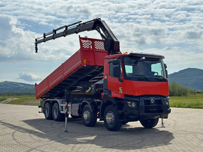 Renault C 430 *KIPPER 6,80m* HIAB X-HIDUO 188 ES-4 * 8x4 - Кипер, Камион со кран: слика 2 Renault C 430 *KIPPER 6,80m* HIAB X-HIDUO 188 ES-4 * 8x4 - Кипер, Камион со кран: слика 2