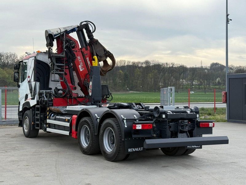 Renault C520 * ABROLLKIPPER 4,80 m * KESLA * 6x4! - Камион со кука за подигање, Камион со кран: слика 5 Renault C520 * ABROLLKIPPER 4,80 m * KESLA * 6x4! - Камион со кука за подигање, Камион со кран: слика 5