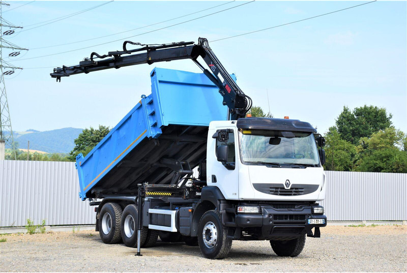 Renault KERAX 370 DXI - Кипер, Камион со кран: слика 1 Renault KERAX 370 DXI - Кипер, Камион со кран: слика 1