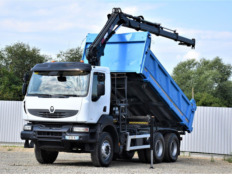 Renault KERAX 370 DXI - Кипер, Камион со кран: слика 1 Renault KERAX 370 DXI - Кипер, Камион со кран: слика 1