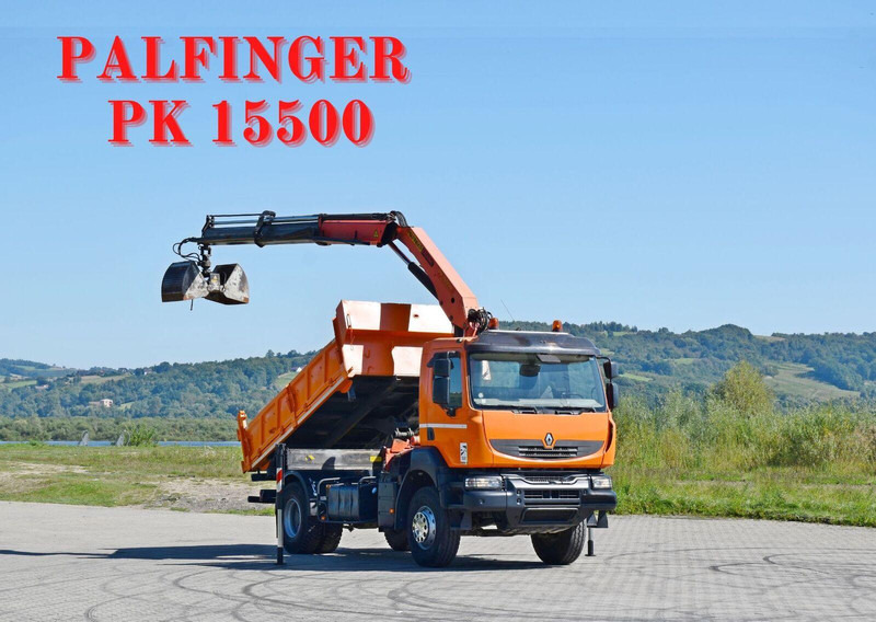 Renault KERAX 370 - Кипер, Камион со кран: слика 1 Renault KERAX 370 - Кипер, Камион со кран: слика 1