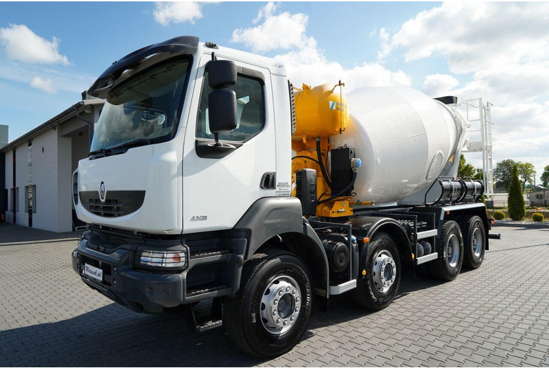 Renault KERAX 430 DXI / EURO 5 / 8X4 / BETONOMIESZARKA / 9 m3 / SCHWING - Камион миксер за бетон: слика 5 Renault KERAX 430 DXI / EURO 5 / 8X4 / BETONOMIESZARKA / 9 m3 / SCHWING - Камион миксер за бетон: слика 5