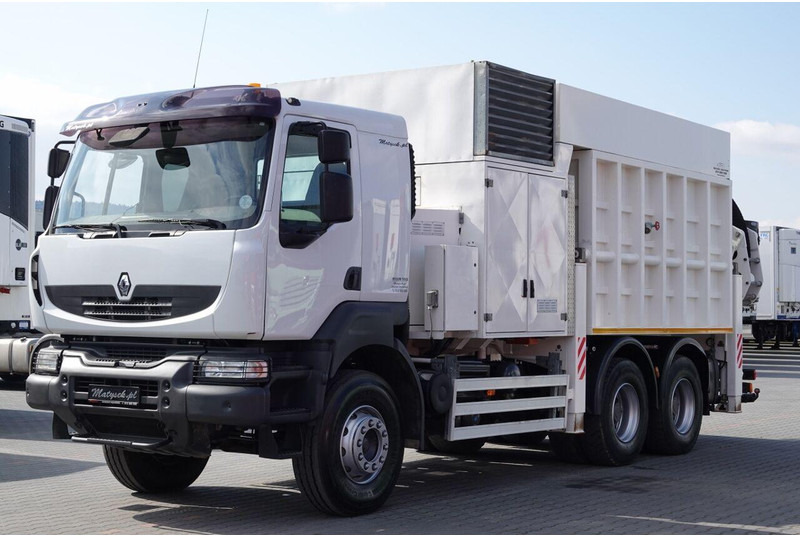 Renault KERAX 450 / 6x4 / MTS SAUGBAGGER 3A11T /ASENIZACYJNY / ŁADOWARKA - Вакуумски камион: слика 2 Renault KERAX 450 / 6x4 / MTS SAUGBAGGER 3A11T /ASENIZACYJNY / ŁADOWARKA - Вакуумски камион: слика 2