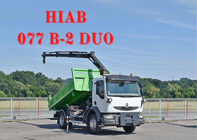 Renault MIDLUM 220 DXI - Кипер, Камион со кран: слика 1 Renault MIDLUM 220 DXI - Кипер, Камион со кран: слика 1