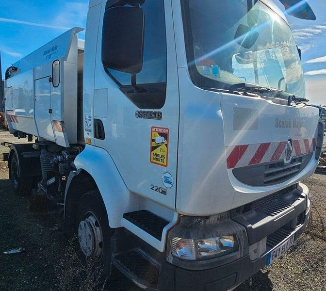 Renault MIDLUM 220 Dxi - Road sweeper truck - Возило за метење: слика 2 Renault MIDLUM 220 Dxi - Road sweeper truck - Возило за метење: слика 2