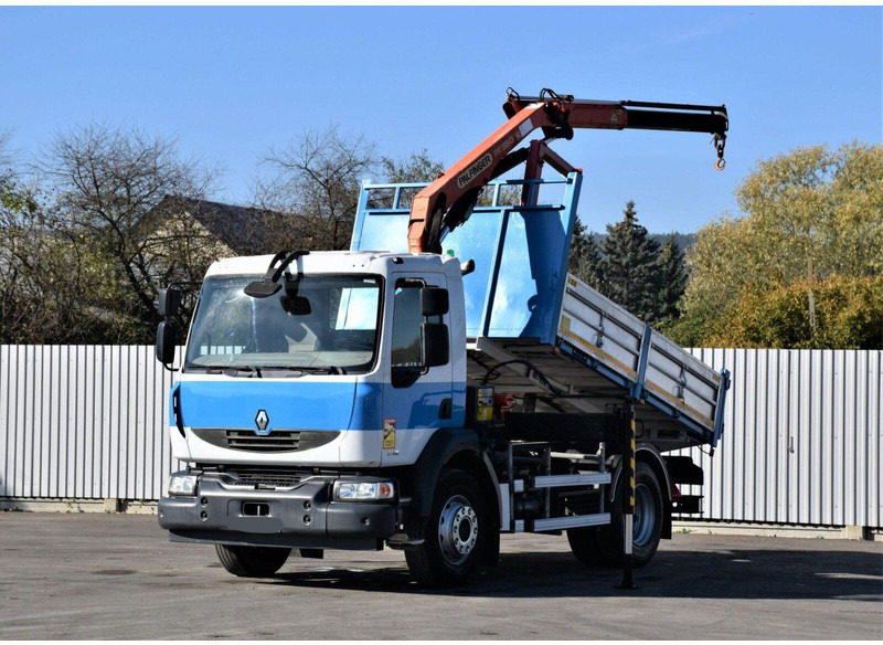 Renault MIDLUM 270 DXI *TIPPER 3,50m *PK 8501-K/FUNK - Кипер, Камион со кран: слика 2 Renault MIDLUM 270 DXI *TIPPER 3,50m *PK 8501-K/FUNK - Кипер, Камион со кран: слика 2