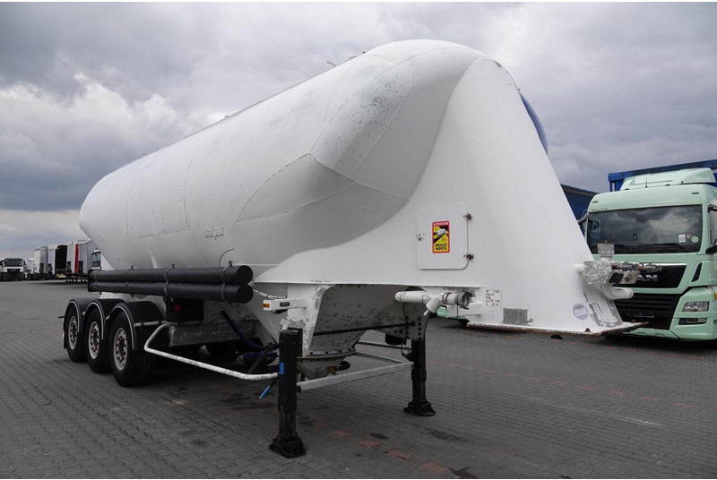 Полуприколка силос за транспорт на цемент SPITZER CEMENTONACZEPA / 37 000 L / SILOS / 3 KOMORY / OSIE SAF / ALUFEL: слика 8