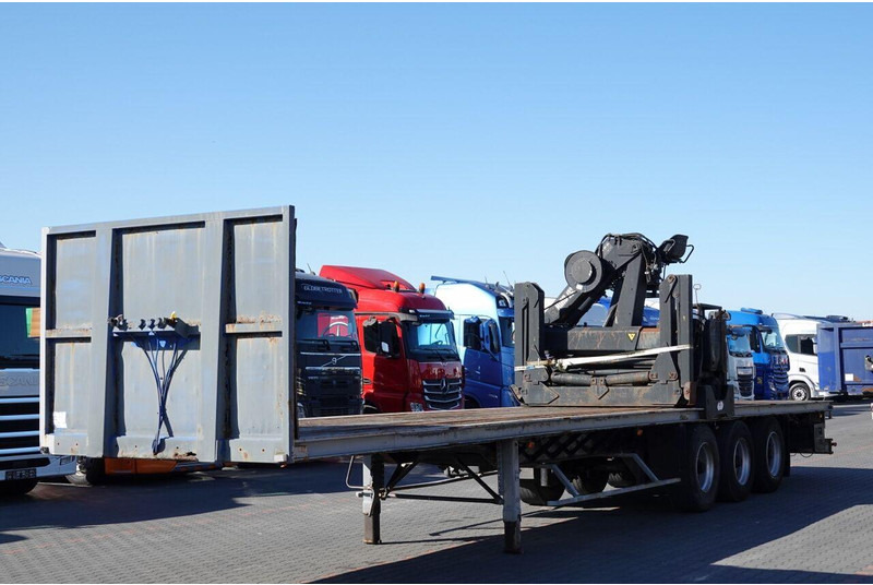 Samro NACZEPA PLATFORMA / + HDS HIAB R 150 F3 - WYSÓW : 8 METRÓW - Полуприколка платформа: слика 2 Samro NACZEPA PLATFORMA / + HDS HIAB R 150 F3 - WYSÓW : 8 METRÓW - Полуприколка платформа: слика 2