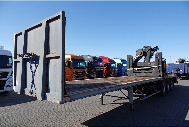 Samro NACZEPA PLATFORMA / + HDS HIAB R 150 F3 - WYSÓW : 8 METRÓW - Полуприколка платформа: слика 3 Samro NACZEPA PLATFORMA / + HDS HIAB R 150 F3 - WYSÓW : 8 METRÓW - Полуприколка платформа: слика 3