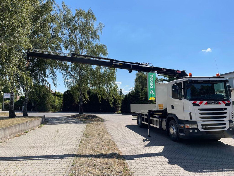 Scania G 380 Pritsche Kran Hiab 122B - Камион со платформа, Камион со кран: слика 4 Scania G 380 Pritsche Kran Hiab 122B - Камион со платформа, Камион со кран: слика 4