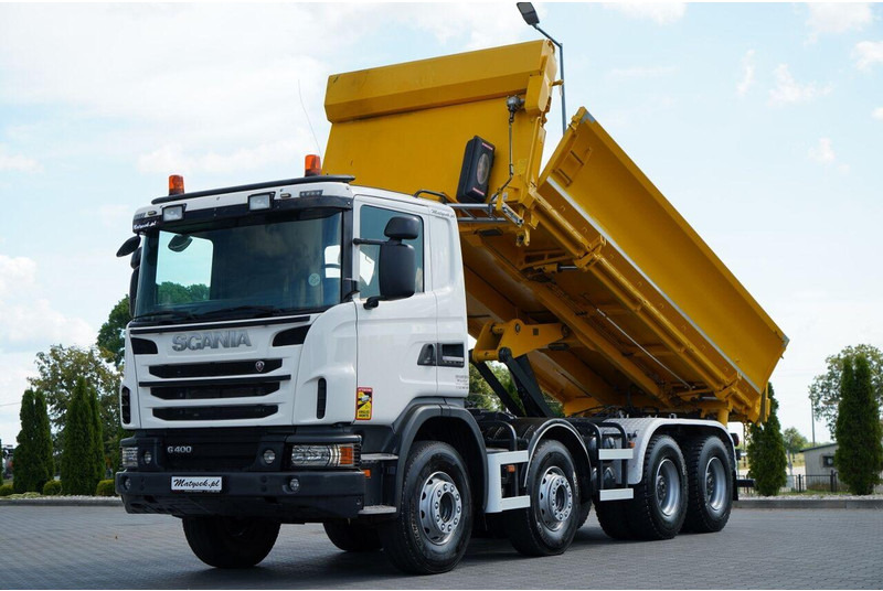 Scania G 400 / 8x4 / WYWROTKA 2 STRONNA / BORDMATIC / MANUAL - Кипер: слика 1 Scania G 400 / 8x4 / WYWROTKA 2 STRONNA / BORDMATIC / MANUAL - Кипер: слика 1