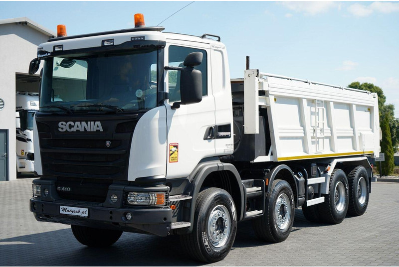 Асфалтен поплочувач Scania G 410 / 8X4 / ZABUDOWA SAMOWYŁADOWCZA DO ASFALTU / 2X HYDROKLAPA: слика 10 Асфалтен поплочувач Scania G 410 / 8X4 / ZABUDOWA SAMOWYŁADOWCZA DO ASFALTU / 2X HYDROKLAPA: слика 10