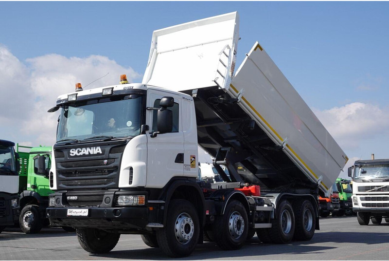 Scania G 480 / 8x4 / WYWROTKA / HYDROBURTA / BORDMATIC / MANUAL - Кипер: слика 1 Scania G 480 / 8x4 / WYWROTKA / HYDROBURTA / BORDMATIC / MANUAL - Кипер: слика 1